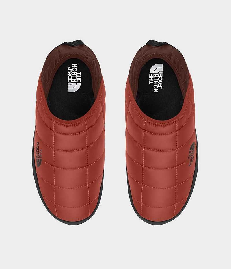 Red Men's The North Face ThermoBall™ Traction V Mules | DUBLIN VYDW