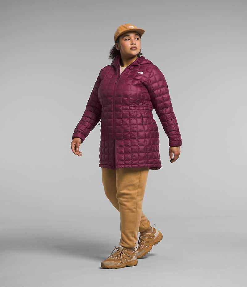 Red Women's The North Face Plus ThermoBall™ Eco Coat | DUBLIN IDUL