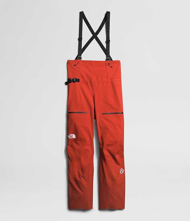 Red Women's The North Face Summit Series Pumori GTX Pro Bib Pants | DUBLIN SREL