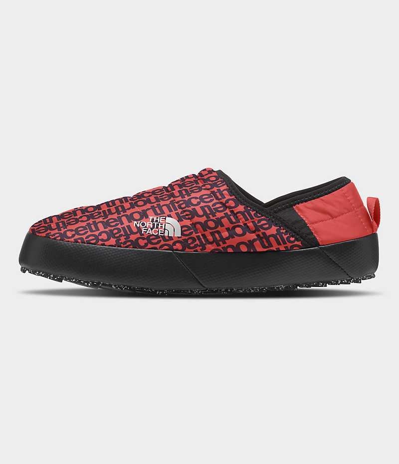 Red Women\'s The North Face ThermoBall™ Traction V Mules | IRELAND ZJKR