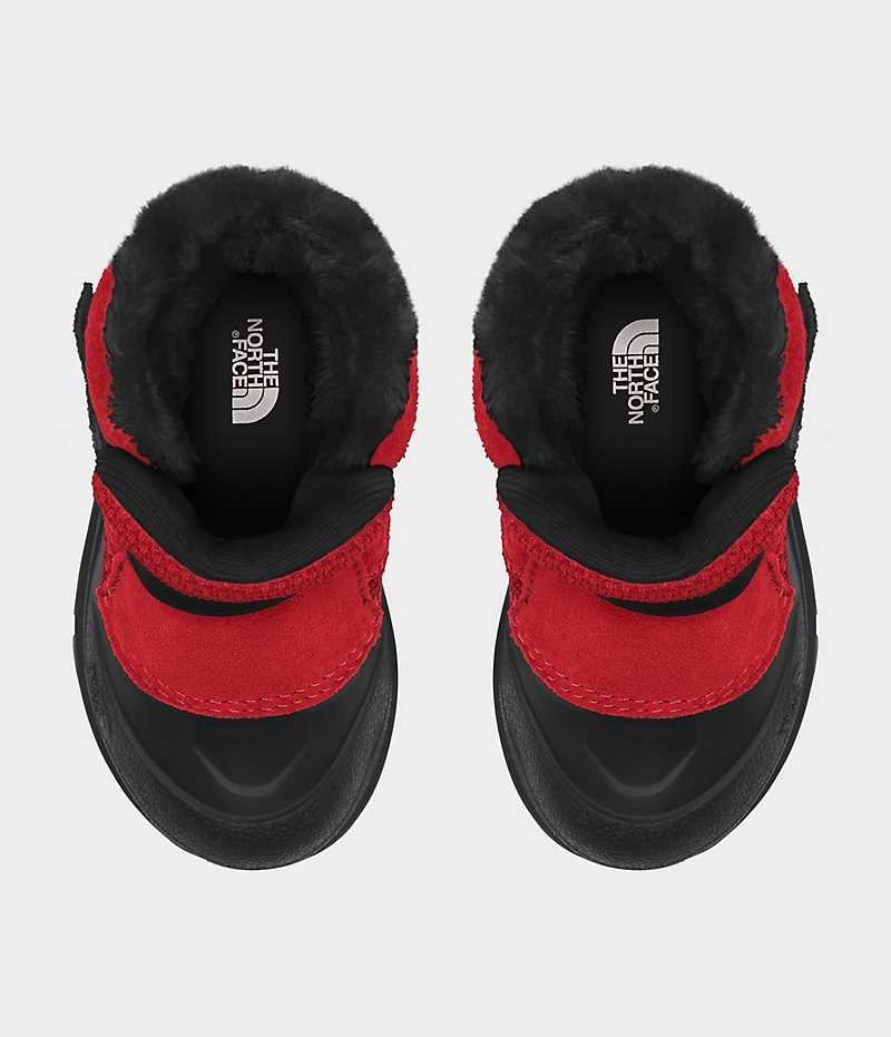 Red / Black Boys' The North Face Alpenglow II Winter Boots | DUBLIN HRDO