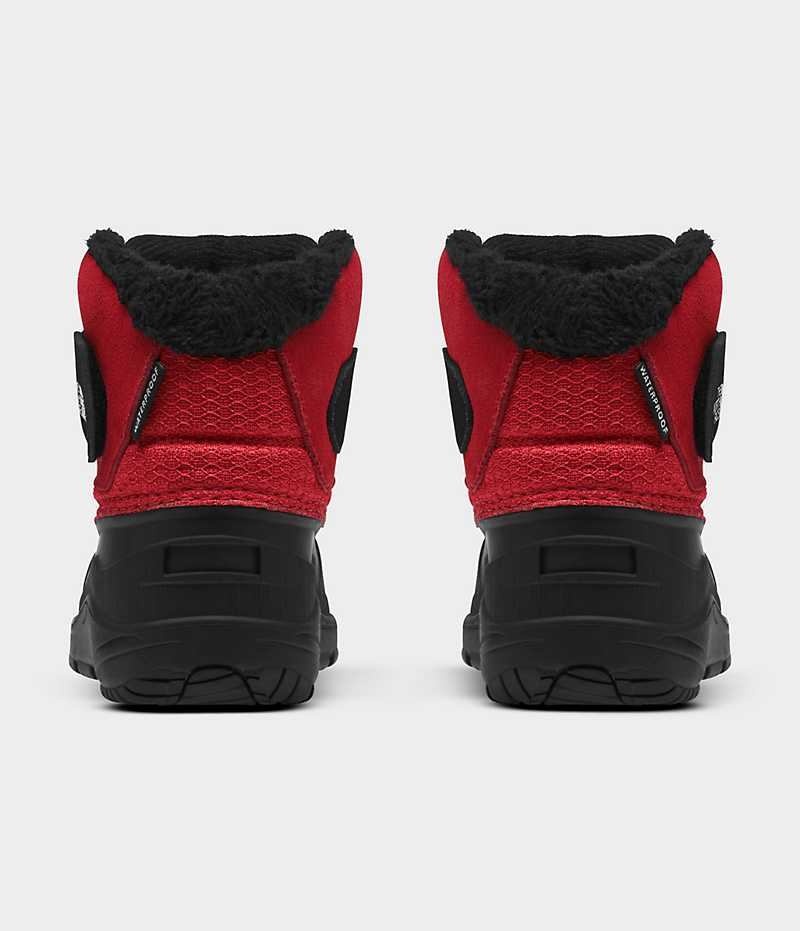 Red / Black Boys' The North Face Alpenglow II Winter Boots | DUBLIN HRDO