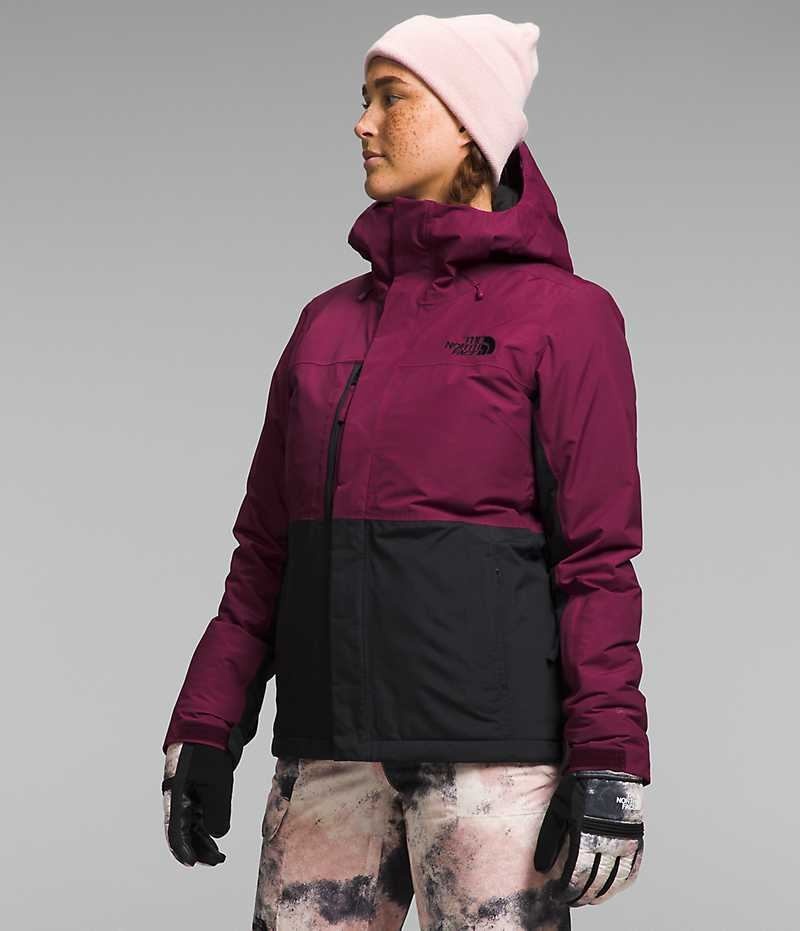 Red / Black Women's The North Face Freedom Insulated Jacket | DUBLIN GXRC