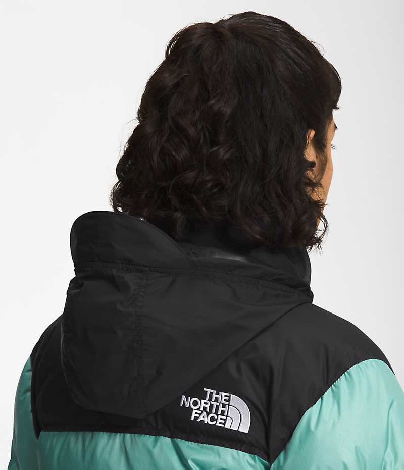 Turquoise Women's The North Face 1996 Retro Nuptse Puffer Jacket | DUBLIN UZVP