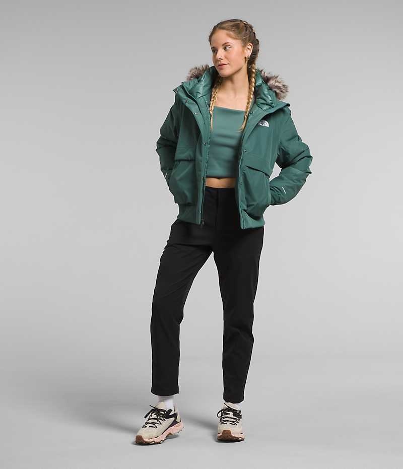 Turquoise Women's The North Face Arctic Bomber Jacket | IRELAND ALBS