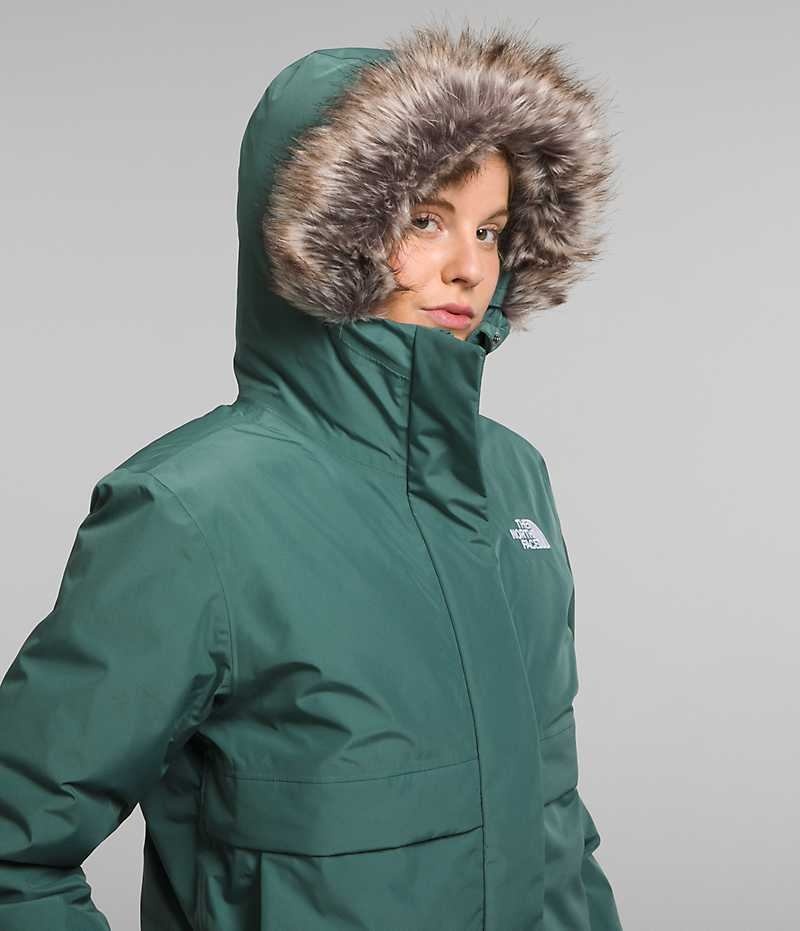 Turquoise Women's The North Face Arctic Bomber Jacket | IRELAND ALBS