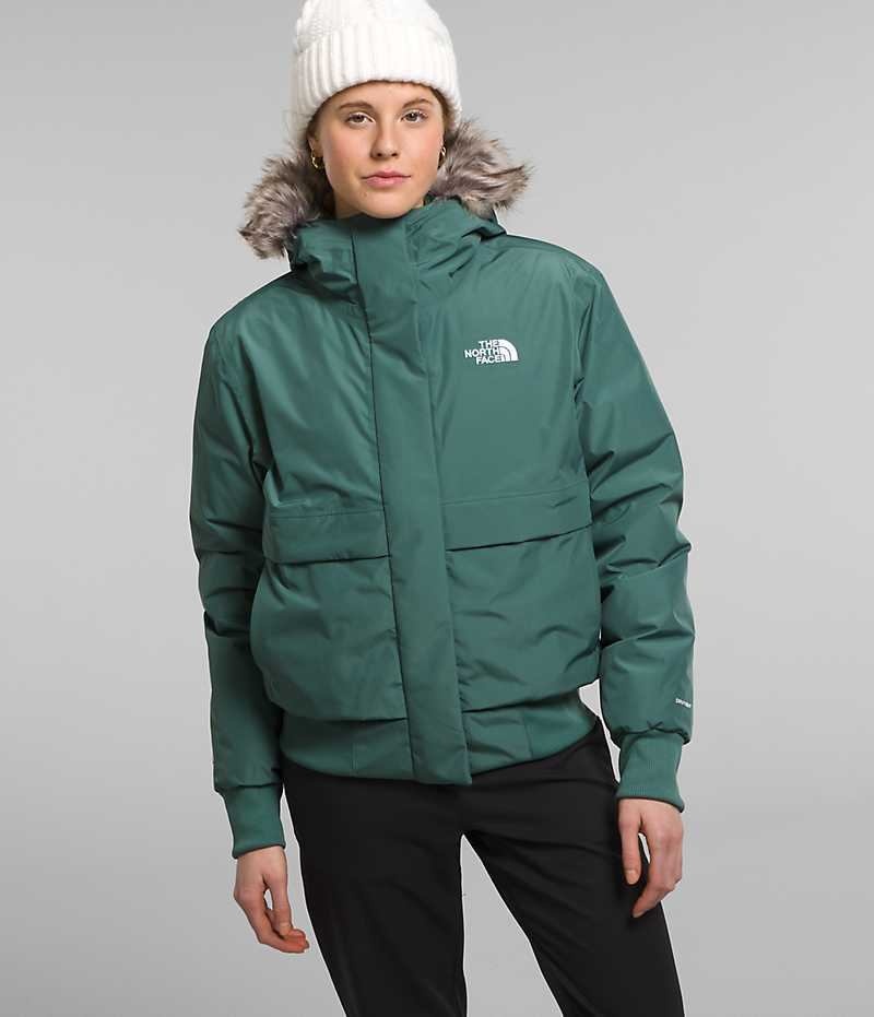 Turquoise Women\'s The North Face Arctic Bomber Jacket | IRELAND ALBS