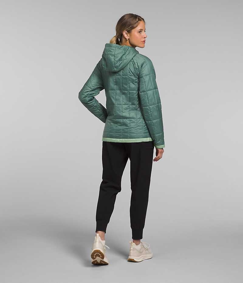 Turquoise Women's The North Face Circaloft Hoodie Puffer Jacket | DUBLIN MYIP