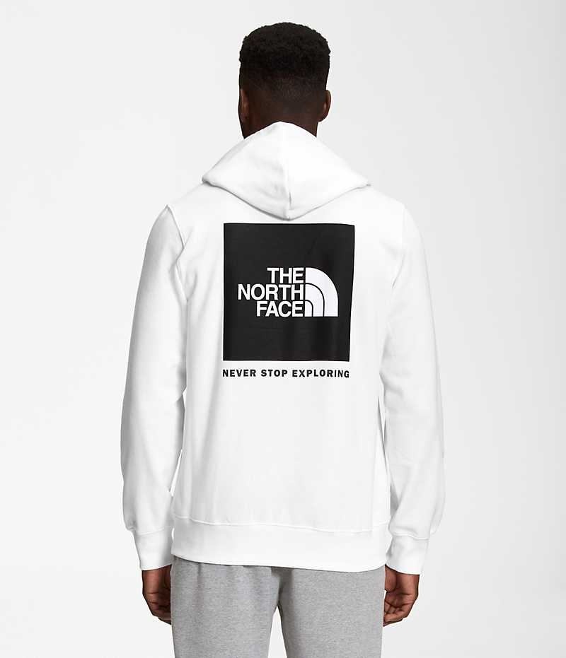 White Men\'s The North Face Box NSE Pullover Hoodie | DUBLIN EXSR