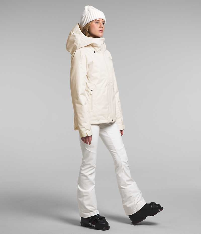 White Women's The North Face Clementine Triclimate® Insulated Jacket | IRELAND PIDQ