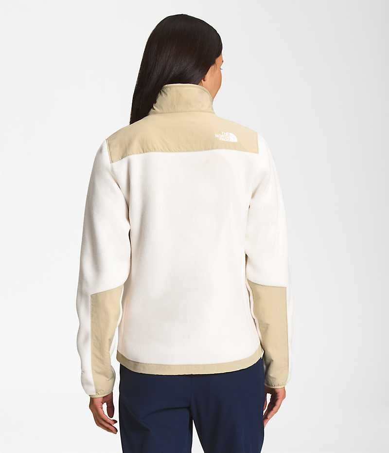 White Women's The North Face Denali Fleece Jacket | DUBLIN DKSH