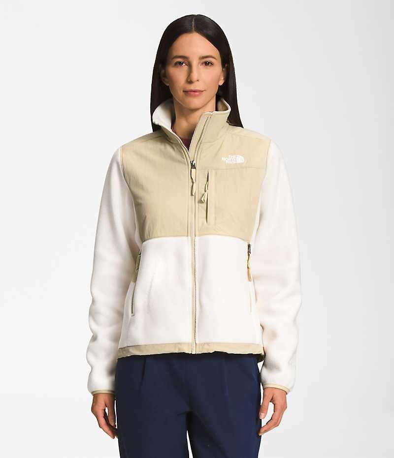 White Women\'s The North Face Denali Fleece Jacket | DUBLIN DKSH