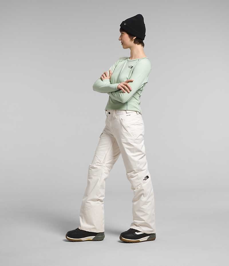 White Women's The North Face Freedom Insulated Pants | DUBLIN ISRC