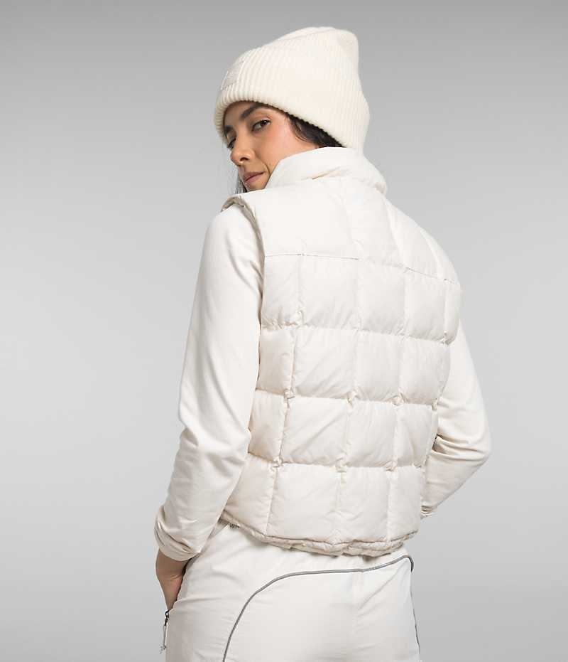 White Women's The North Face Lhotse Reversible Vest | IRELAND CRWB