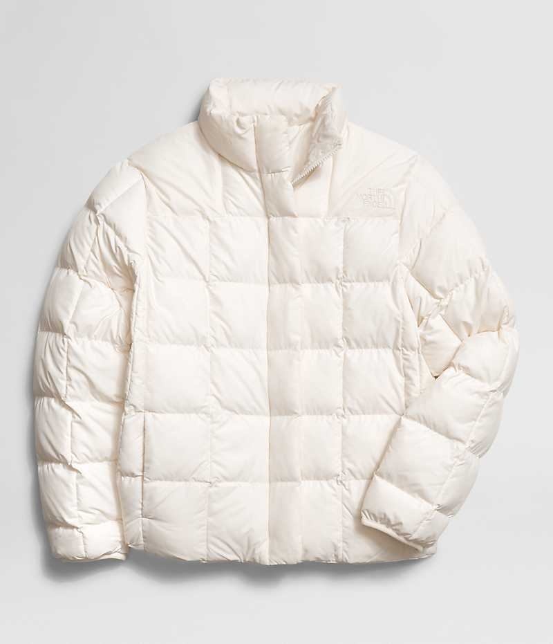 White Women's The North Face Lhotse Reversible Puffer Jacket | IRELAND SOKB