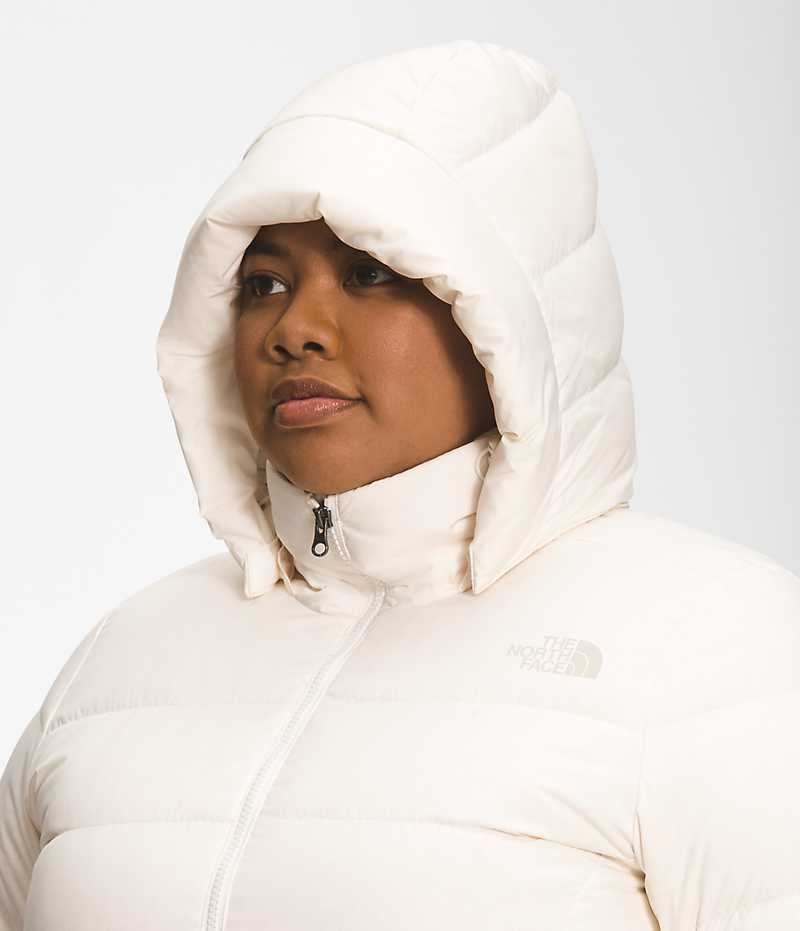 White Women's The North Face Plus Metropolis Coat | IRELAND KGMJ