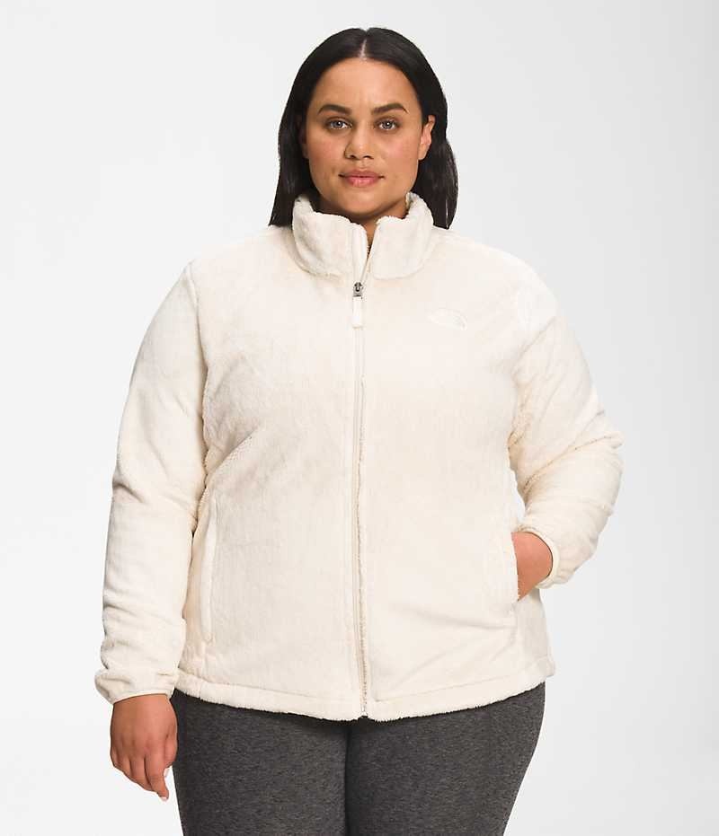 White Women\'s The North Face Plus Osito Fleece Jacket | IRELAND XGTI