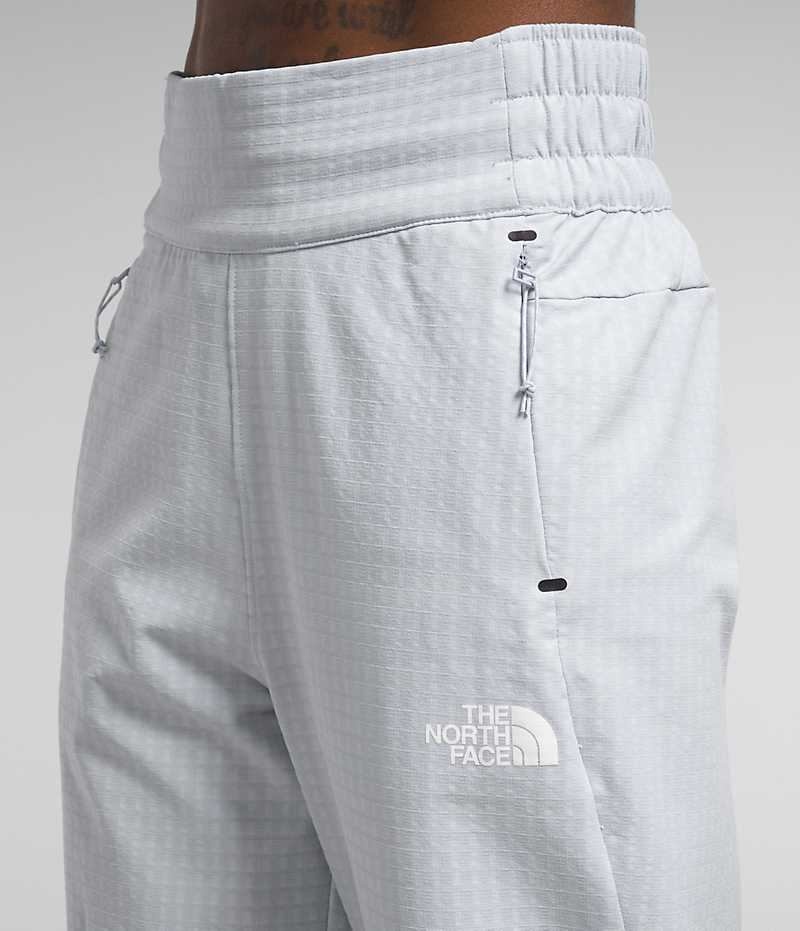 White Women's The North Face Tekware™ Grid Fleece Pants | DUBLIN NUQD