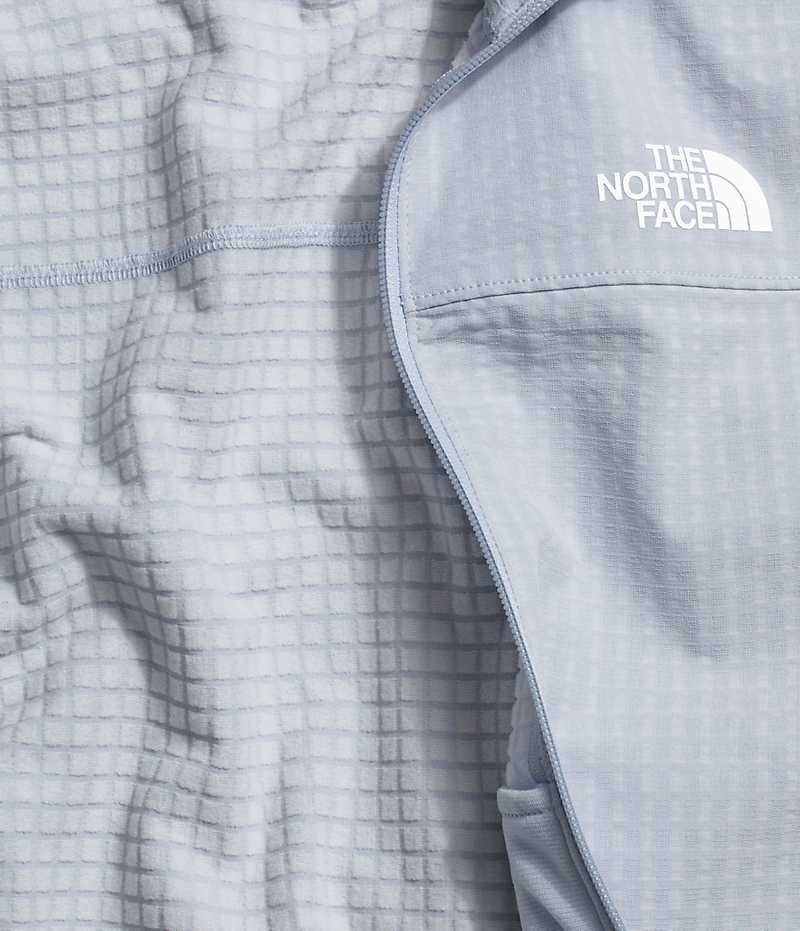 White Women's The North Face Tekware™ Grid Full-Zip Fleece Jacket | DUBLIN IBDK