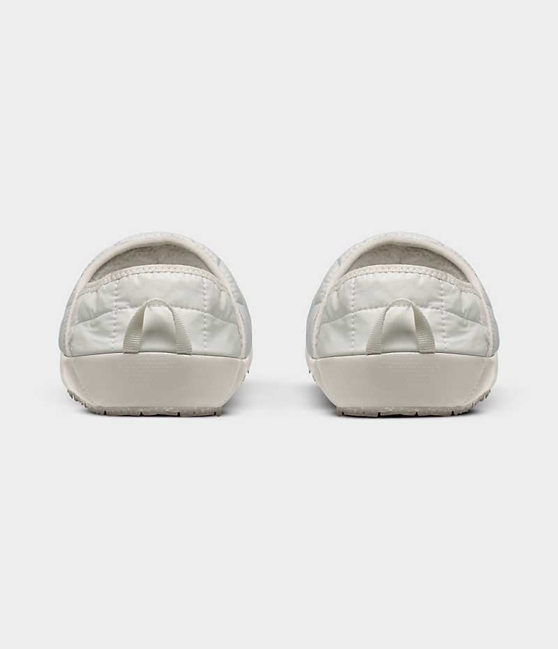 White Women's The North Face ThermoBall™ Traction V Mules | DUBLIN DPRL