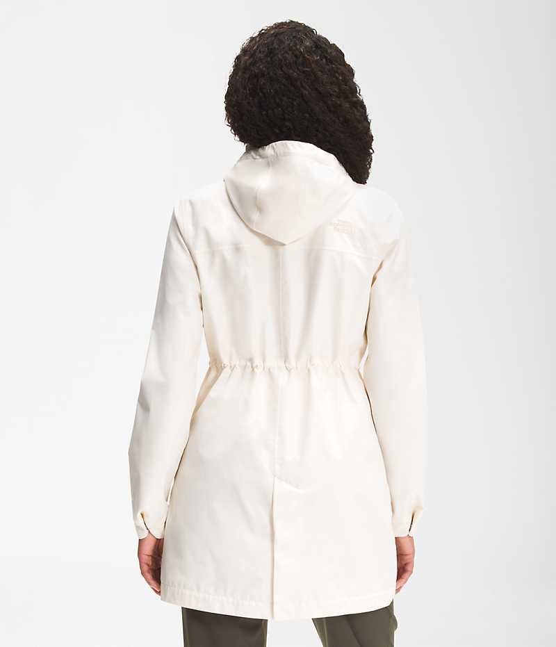 White Women's The North Face Woodmont Coat | IRELAND OIED