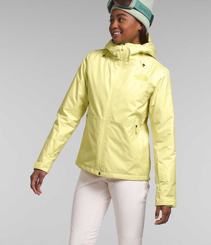 Yellow Women's The North Face Clementine Triclimate® Insulated Jacket | IRELAND NRBC