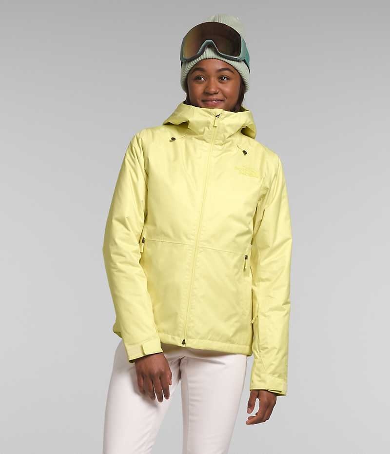 Yellow Women\'s The North Face Clementine Triclimate® Insulated Jacket | IRELAND NRBC