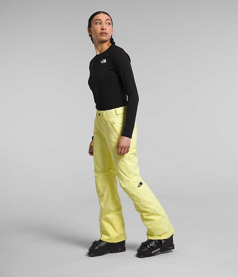 Yellow Women's The North Face Freedom Insulated Pants | DUBLIN YHVF