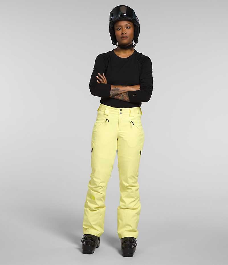 Yellow Women's The North Face Lenado Pants | DUBLIN KHIO