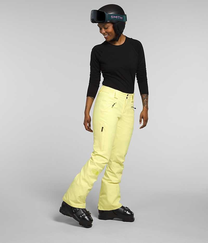 Yellow Women's The North Face Lenado Pants | DUBLIN KHIO