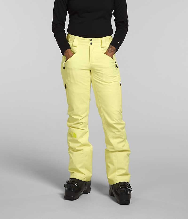 Yellow Women\'s The North Face Lenado Pants | DUBLIN KHIO