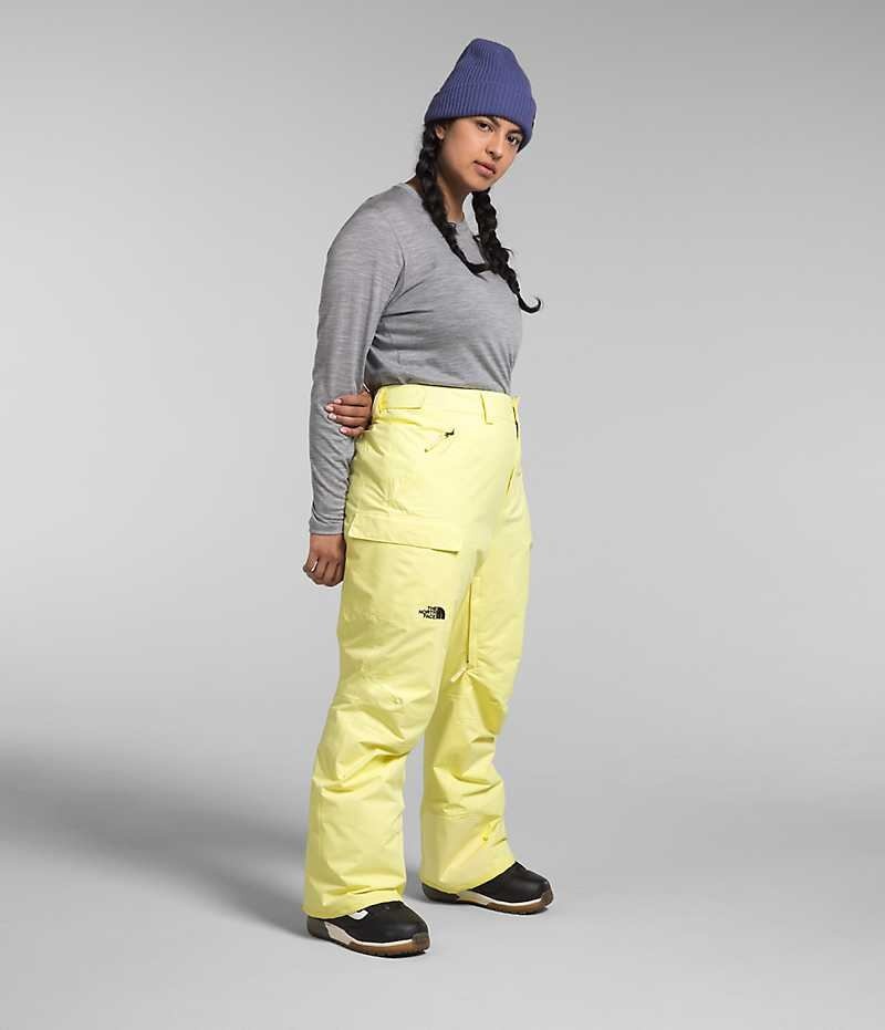 Yellow Women's The North Face Plus Freedom Insulated Pants | DUBLIN ZYHK